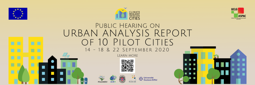 Public Hearing: Urban Analysis Report