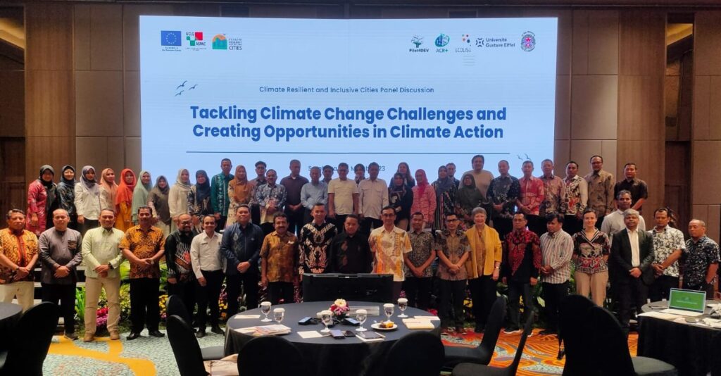 CRIC Pilot Cities Meet Partners in First Discussion Panel in Surabaya