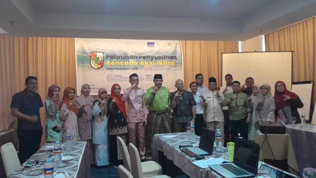 Pekanbaru Catches Up with Climate Adaptation Technical Assistances